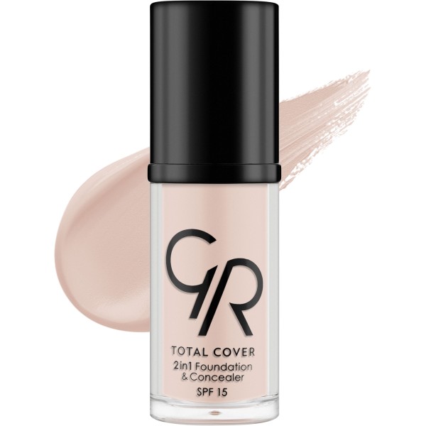 Foundation & Concealer Total Cover 2in1 - 05 Cool Sand