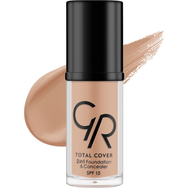 Foundation & Concealer Total Cover 2in1 - 06 Taupe