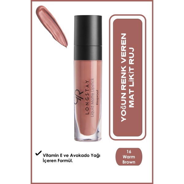Liquid Matte Lipstick Longstay 016