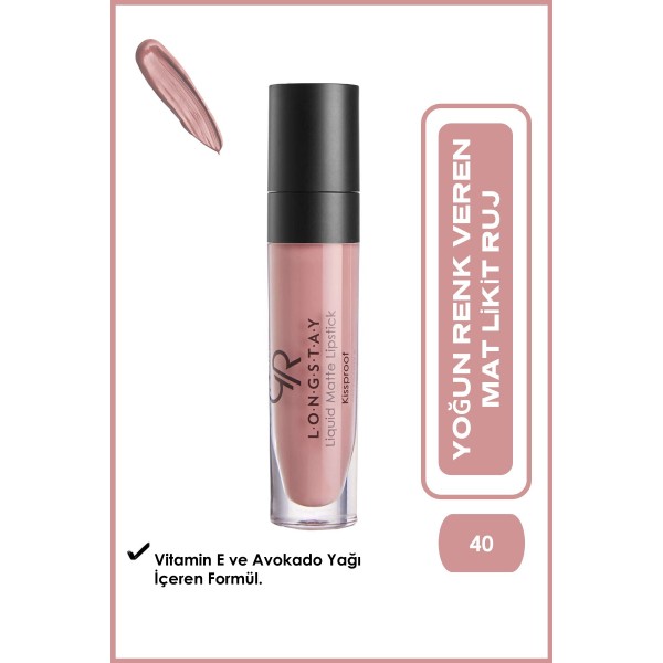 Liquid Matte Lipstick Longstay 040