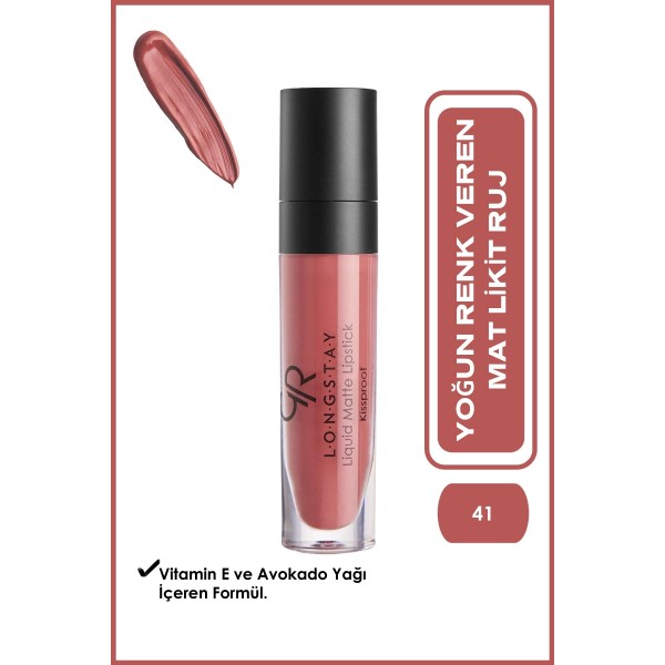 Liquid Matte Lipstick Longstay 041