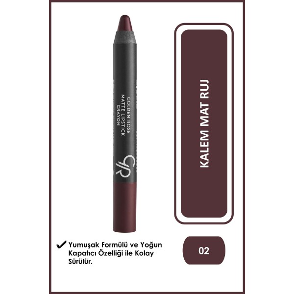 Lipstick Matte Crayon 002