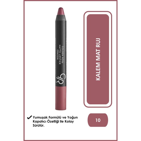 Lipstick Matte Crayon 010