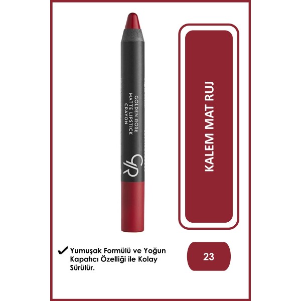 Lipstick Matte Crayon 023