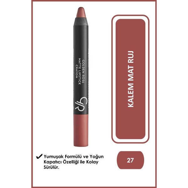 Lipstick Matte Crayon 027