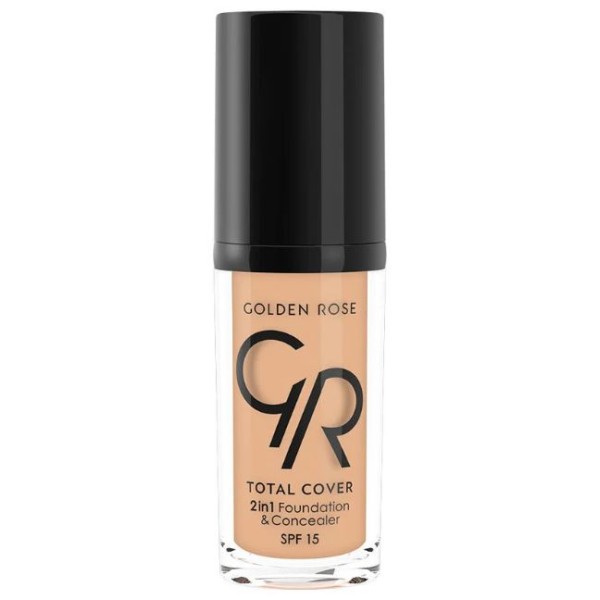 Foundation & Concealer Total Cover 2in1 - 12 Light Beige