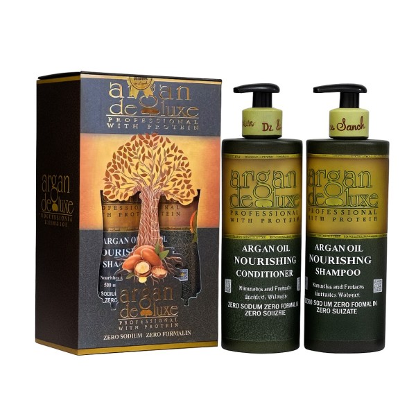 Argan Deluxe Shampo 500ML + Conditioner 500ML