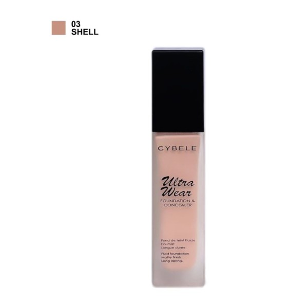 Foundation & Concealer Ultra Wear 03 Shell