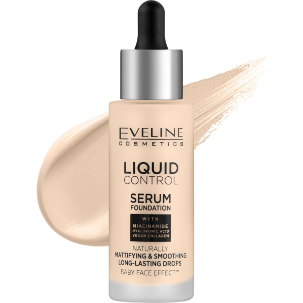 Foundation Liquid Control Serum - 002 Soft Porcelain
