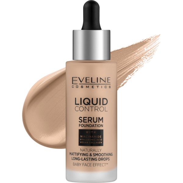 Foundation Liquid Control Serum - 025 Light Rose