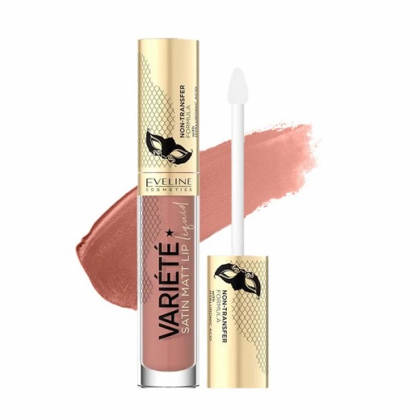 Lip Liqud Variete Satin Matt 01 Caramel Cake