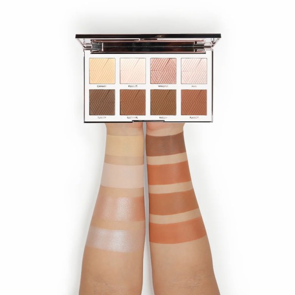 Highlighter & Contour Powder Palette Backstage Essential - BKS003