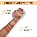 Eyeshadow Palette Classy Max 2 Color Blush + 5 Color - CLM003