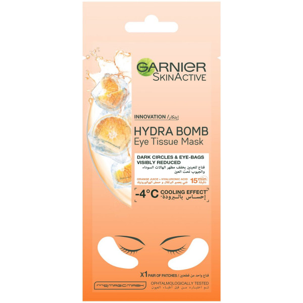 Anti-dark circles Orange Juice Hydrating Eye Tissue Mask