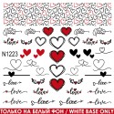 Nail Sticker N1223