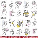 Nail Sticker N1230