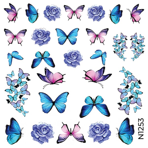 Nail Sticker N1253