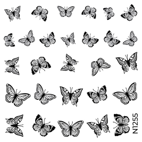 Nail Sticker N1255