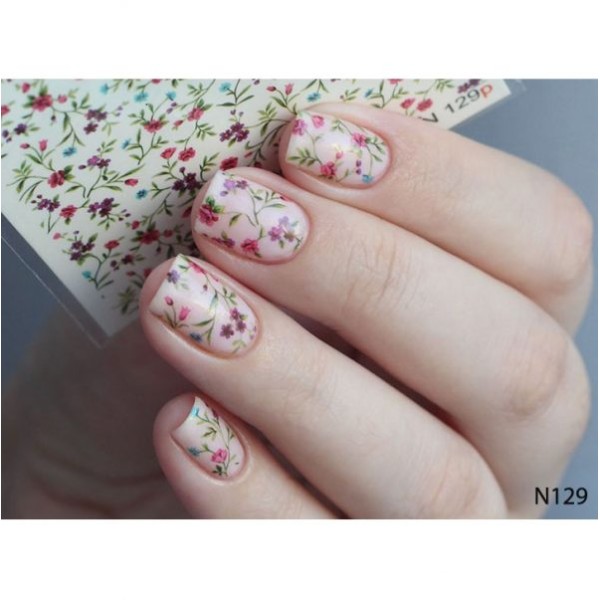 Nail Sticker N129