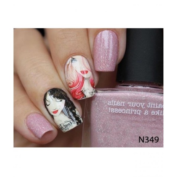 Nail Sticker N349