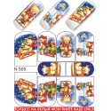 Nail Sticker N505