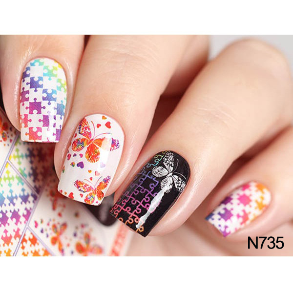 Nail Sticker N735