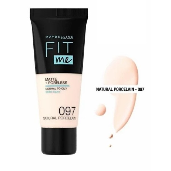 Foundation Fit Me Matte&Poreless 097 Natural Porcelain