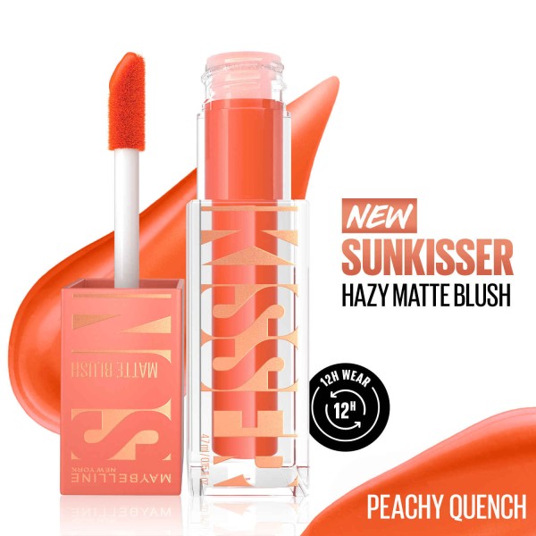 Sunkisser Liquid Blush Matte 034 Peachy Quench