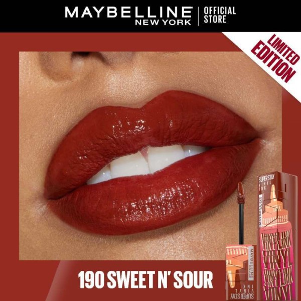 LIP Super Stay Vinyl Ink 190 Sweet N’ Sour
