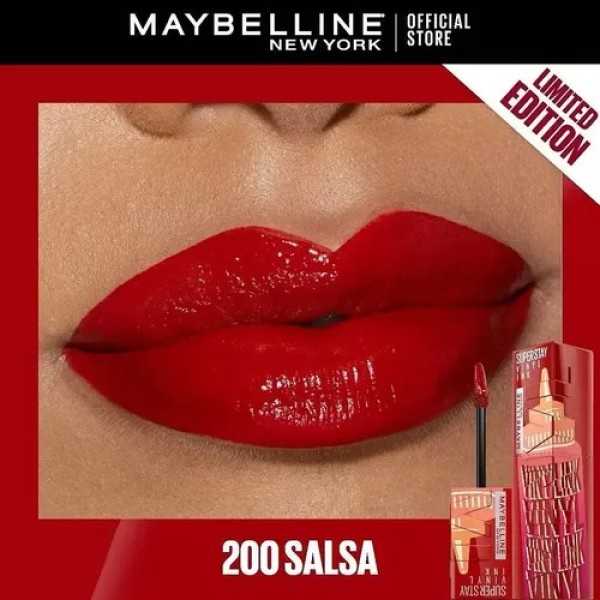 LIP Super Stay Vinyl Ink 200 Salsa