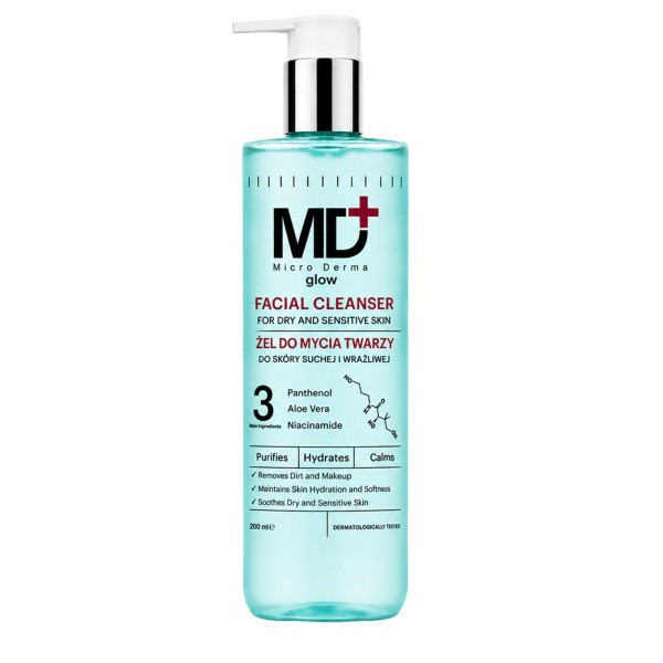 Facial Cleanser For Dry & Sensitive Skin 200ML