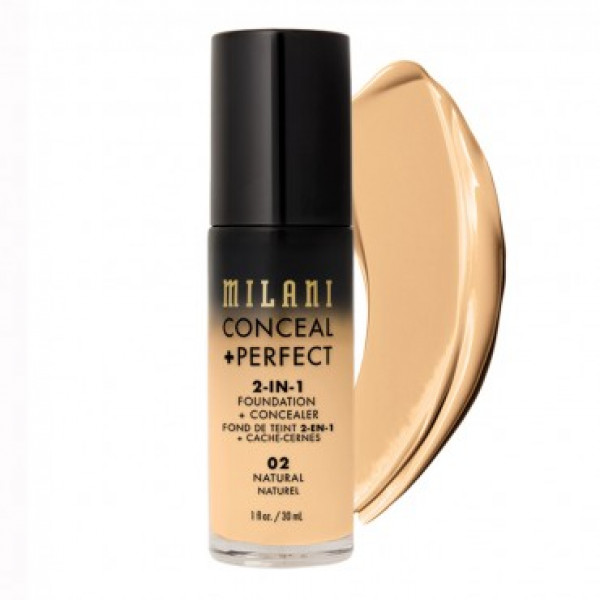 Conceal + Perfect 2-In-1 Foundation 02 Natural