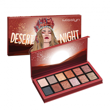 Eyeshadow Palette Desert Night Metallic Burning Desire 04