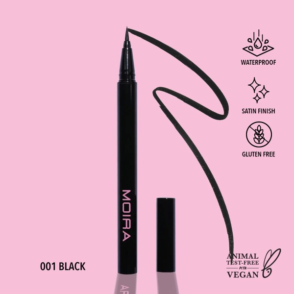 EyeLiner Precision Liquid Waterproof (001, Black)