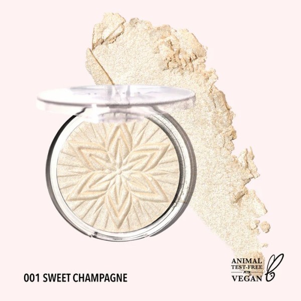 Highlighter Sun Glow Face & Body (001, Sweet Champagne)
