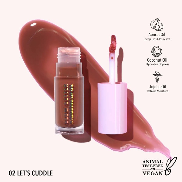 Lip Oil Glow Getter Hydrating  (002, Let's Cuddle)