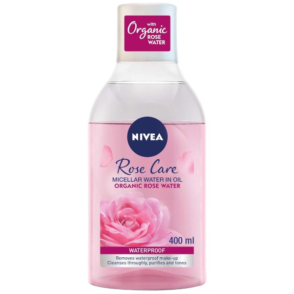 Micellar Organic Rose Water Makeup Remover 400ML