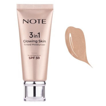 3 in 1 Glowing Skin Tinted Moisturizer 50 SPF