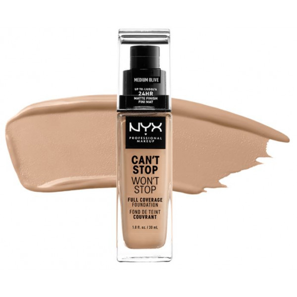Foundation Can't Stop Full Coverage 09 Medium Olive