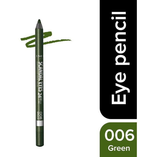 Eyeliner Scandal Eyes Waterproof Green 006