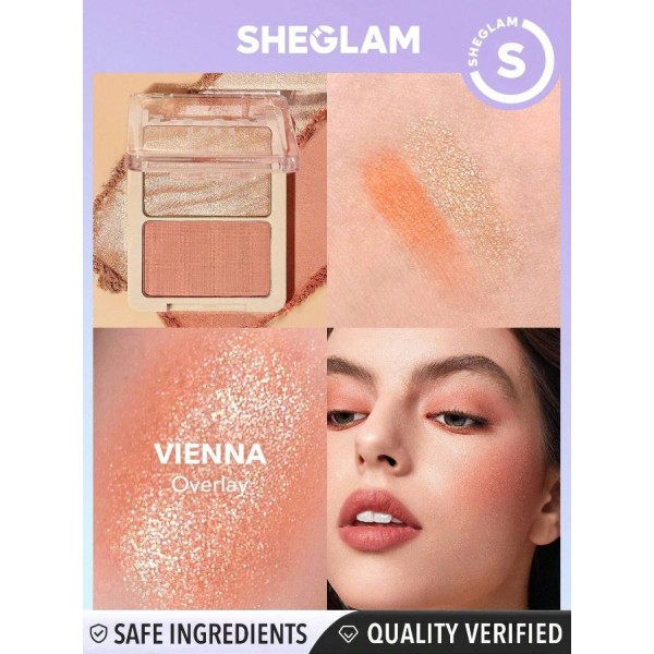 Blush & Highlighter Duo Hybrid - Vienna