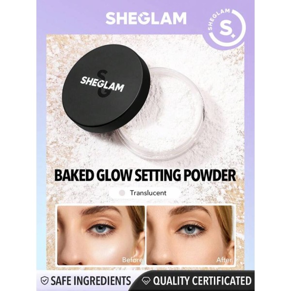 Baked Glow Setting Powder - Translucent