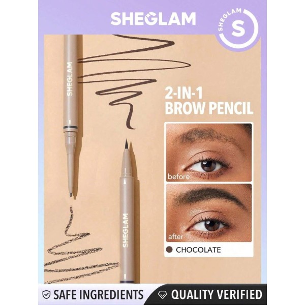 Brows On Demand 2In1 Brow Pencil - Chocolate
