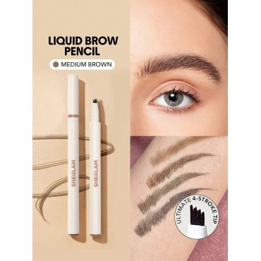 Eyebrow Pencil Liquid Feather Better - Medium Brown