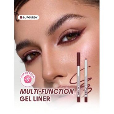 Eyeliner Gel Boldline Longwear Multi Function - Burgundy