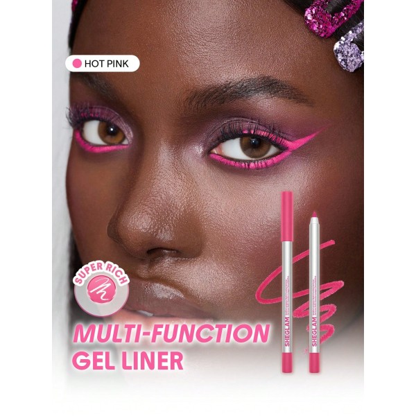 Eyeliner Gel Boldline Longwear Multi Function - Hot Pink