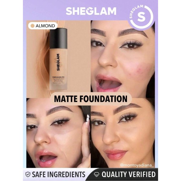 Foundation Matte Complexion Pro - Almond