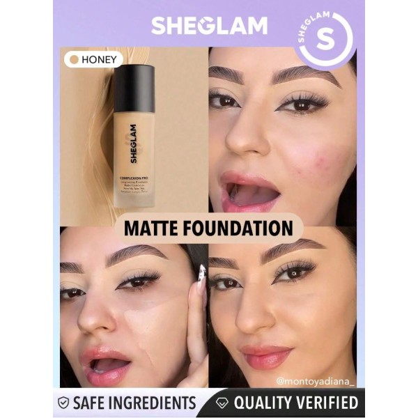 Foundation Matte Complexion Pro - Honey