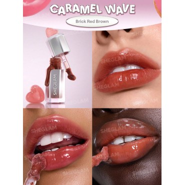 Lipgloss Air Glass Lock - Caramel Wave