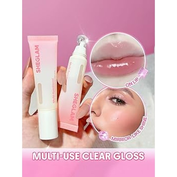 LipGloss Mirror Move Multi Funcional Clear